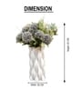 Gray Silk Chrysanthemums Silk Bunch Single Stem Flower