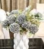 Gray Silk Chrysanthemums Silk Bunch Single Stem Flower