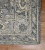 Grey Persian Viscose 8 ft x 10 ft Hand Tufted Carpet