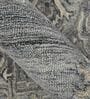 Grey Persian Viscose 8 ft x 10 ft Hand Tufted Carpet