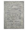 Grey Persian Viscose 5 ft x 7 ft Hand Tufted Carpet