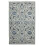 Grey Persian Wool 5 ft x 8 ft Hand Tufted Carpet