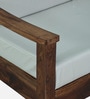 Graz Sheesham Wood 1 seater Sofa in Provincial Teak Finish Graz Sheesham Wood 1 seater Sofa in Provincial Teak Finish