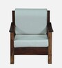 Graz Sheesham Wood 1 seater Sofa in Provincial Teak Finish Graz Sheesham Wood 1 seater Sofa in Provincial Teak Finish