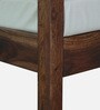 Graz Sheesham Wood 1 seater Sofa in Provincial Teak Finish Graz Sheesham Wood 1 seater Sofa in Provincial Teak Finish