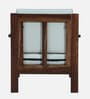 Graz Sheesham Wood 1 seater Sofa in Provincial Teak Finish Graz Sheesham Wood 1 seater Sofa in Provincial Teak Finish