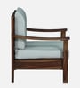 Graz Sheesham Wood 1 seater Sofa in Provincial Teak Finish Graz Sheesham Wood 1 seater Sofa in Provincial Teak Finish