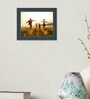 Greeen Metal Wall Hanging/Table Top Photo Frame