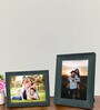 Greeen Metal Wall Hanging/Table Top Photo Frames, Set of 2