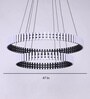 Syra Black Aluminium LED Ceiling Lights