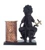 Musical Man Green & Orange Metal Pen Stand