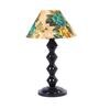 Multicolor Shade Table Lamp With Metal Base