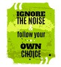 Green & Yellow Way Forward Motivational Art Print Set Of 5