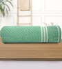 Green  Cotton Solid 500 GSM Bath Towel (1 Pc)