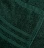 Green Cotton Solid 550 GSM 2 Pcs Bath Towels