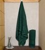Green Cotton Solid 550 GSM 2 Pcs Bath Towels