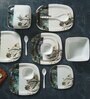 Green  Melamine 32 Pcs Dinner Sets