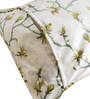 Green Floral 210TC Polyester Blend 17 x 27 Inches Pillow Covers (Set of 2)