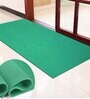 Green Solid PVC 2 ft x 5 ft Antiskid Bath Tub Cum Floor Runner