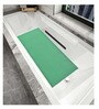 Green Solid PVC 2 ft x 5 ft Antiskid Bath Tub Cum Floor Runner