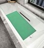 Green Solid PVC 2 ft x 6 ft Antiskid Bath Tub Cum Floor Runner