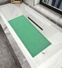 Green Solid PVC 2 ft x 8 ft Antiskid Bath Tub Cum Floor Runner