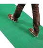 Green  Solid PVC 48x24 Inches Antiskid Bath Mat