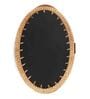 Green  Cane Oval Serving Tray