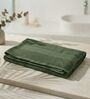 Green 100% Cotton 380 Gsm Bath Towel