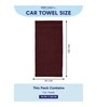 Green 100% Cotton 380 Gsm Car Towel