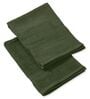 Green 100% Cotton 380 Gsm Hand Towel 2 Pc