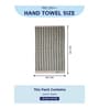 Green 100% Cotton 500 Gsm Hand Towel 2 Pc