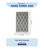 Green 100% Cotton 500 Gsm Hand Towel 2 Pc