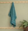 Green 100% Cotton 525 Gsm Bath Towel