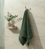 Green 100% Cotton 525 Gsm Bath Towel