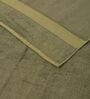 Green 100% Cotton 600 Gsm Bath Towel