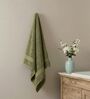 Green 100% Cotton 600 Gsm Bath Towel