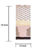 Laleh (72x13) Green & White Cotton Table Runner