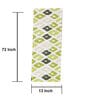 Square (72x13) Green & Cream Cotton Table Runner