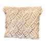 Cream 100% Cotton Woven 16x16 Inches Cushion Cover