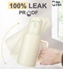 Green 1200ml Stainless Steel Double Insulated Leak Proof Coffee Tumbler with Lid & Straw