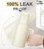 Green 1200ml Stainless Steel Double Insulated Leak Proof Coffee Tumbler with Lid & Straw