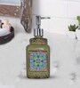 Green 300 ml Ceramic Liquid Soap Dispenser