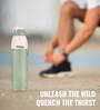Green 850ml Pure Insulated Plastic Leak Proof  Water Bottle