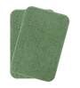 Green Absorbent and Quick-Dry Polyester Bath Mats 38x58 cm