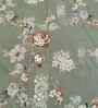 Green Abstract 210 TC Mix Cotton Single Bed Size Bedsheet wih 1 Pillow cover Essential Series Collection