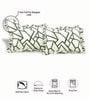 Green Abstract 260 Tc Polycotton King Fitted Bedsheet With 2 Pillow Covers