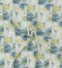 Green Abstract 300 TC 100% Cotton Double Bedsheet With 2 Pillow Covers Amorous Collection