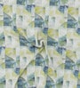 Green Abstract 300 TC 100% Cotton King Sized Bedsheet With 2 Pillow Covers Amorous Collection