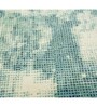 Green Abstract Blended Wool 6 ft x 9 ft Hand Knotted Carpet